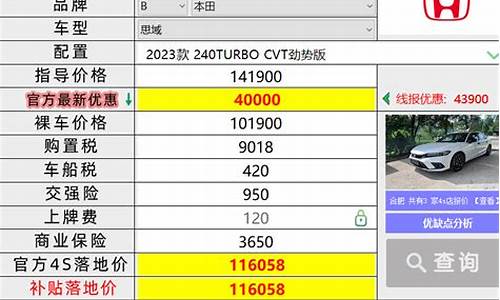 汽车报价查询底价靠谱吗_汽车报价大全询底价真实吗